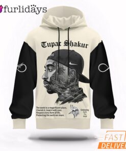 Minnesota Vikings Tupac Shakur Celebrating Earth Day 2026 Hoodie