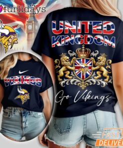Minnesota Vikings United Kingdom Game T-Shirt