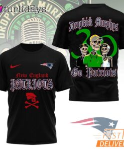 New England Patriots Dropkick Murphys 30th Anniversary Punk Rock T-Shirt