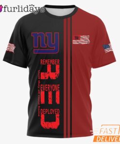 New York Giants Remember Everyone Deployed Limited T-Shirt