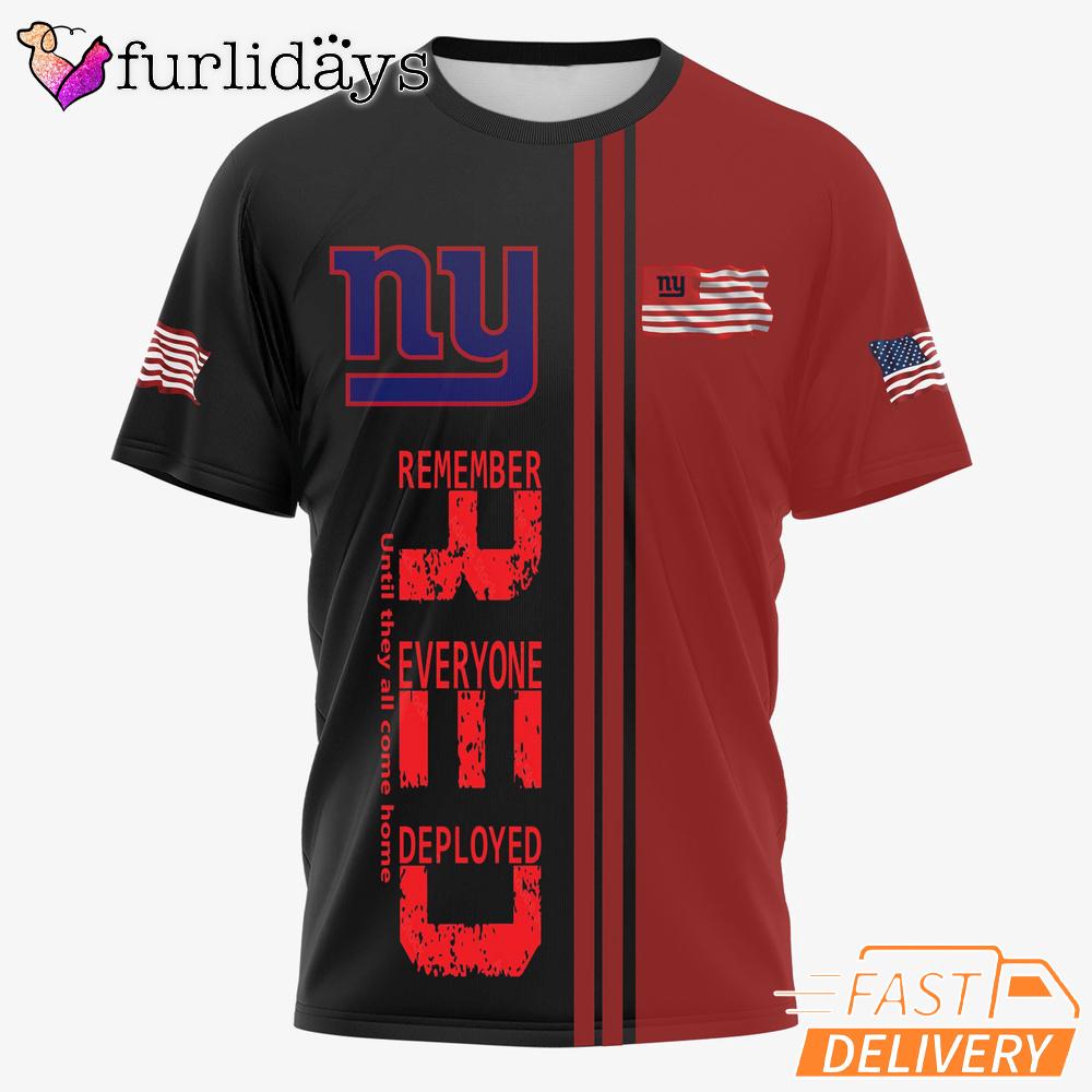New York Giants Remember Everyone Deployed Limited T-Shirt New York Giants Remember Everyone Deployed Limited T-Shirt