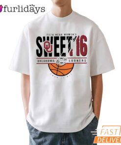 Oklahoma Sooners 2026 Women's March Madness Sweet 16 T-Shirt