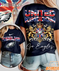 Philadelphia Eagles United Kingdom Game T-Shirt