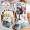 Pittsburgh Steelers God Bless America 250 Year Of Freedom T-Shirt