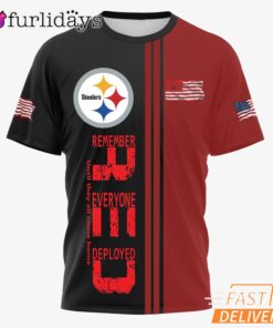 Pittsburgh Steelers Remember Everyone Deployed Limited T-Shirt