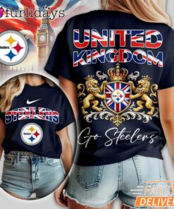 Pittsburgh Steelers United Kingdom Game T-Shirt