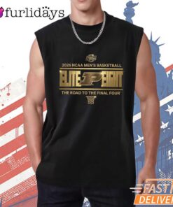 Purdue Boilermakers 2026 Elite 8 Final Four Road NCAA Basketball T-Shirt