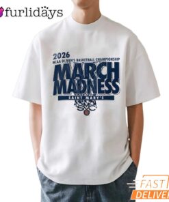 Saint Mary's Gaels 2026 March Madness NCAA Basketball T-Shirt