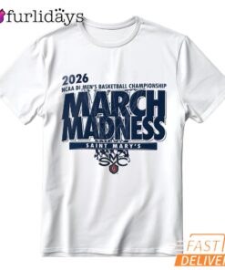 Saint Mary's Gaels 2026 March Madness NCAA Basketball T-Shirt