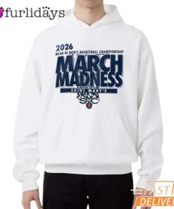 Saint Mary's Gaels 2026 March Madness NCAA Basketball T-Shirt