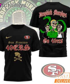 San Francisco 49ers Dropkick Murphys 30th Anniversary Punk Rock T-Shirt