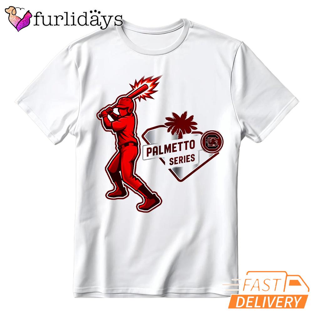 South Carolina Gamecocks Palmetto Series 2026 Logo T-Shirt South Carolina Gamecocks Palmetto Series 2026 Logo T-Shirt