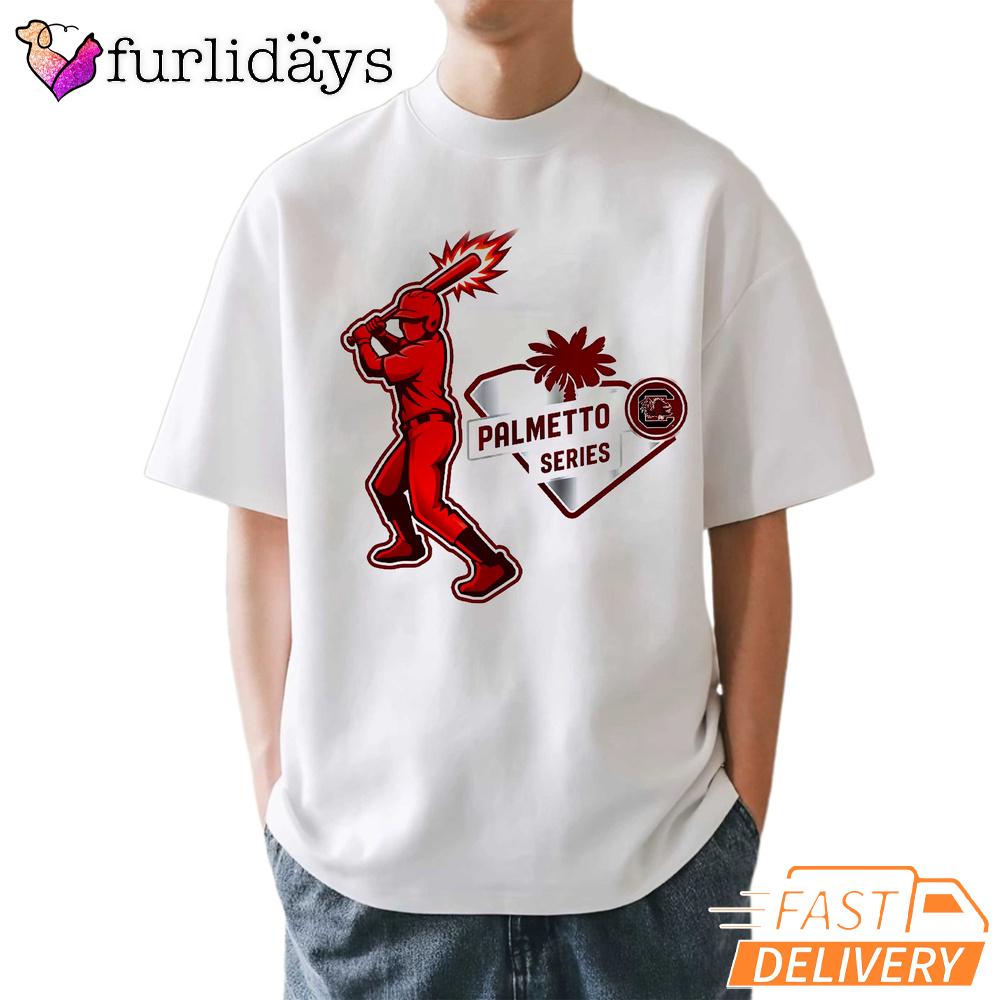 South Carolina Gamecocks Palmetto Series 2026 Logo T-Shirt South Carolina Gamecocks Palmetto Series 2026 Logo T-Shirt