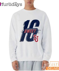 St. John's Red Storm 2026 Men's March Madness Sweet 16 T-Shirt