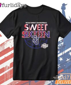 St. John's Red Storm 2026 Sweet Sixteen Tournament Logo T-Shirt