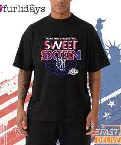 St. John's Red Storm 2026 Sweet Sixteen Tournament Logo T-Shirt