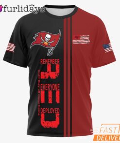 Tampa Bay Buccaneers Remember Everyone Deployed Limited T-Shirt