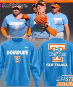 Tennessee Lady Vols Softball Dominate Sweatshirt NCAA Women’s Softball Crewneck
