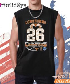 Texas Longhorns 2026 NCAA Basketball Champions T-Shirt