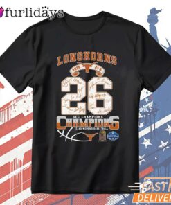 Texas Longhorns 2026 NCAA Basketball Champions T-Shirt