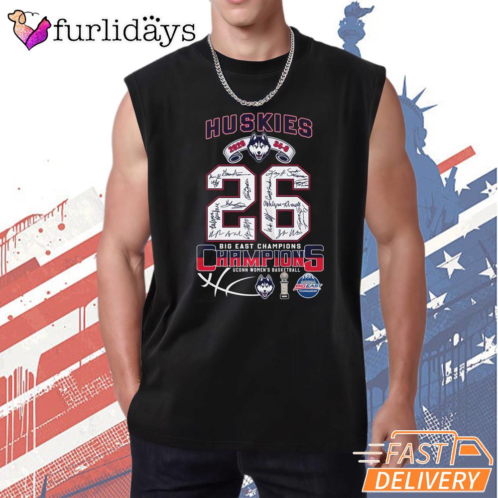 UConn Huskies 26 Champions NCAA Basketball T-Shirt UConn Huskies 26 Champions NCAA Basketball T-Shirt