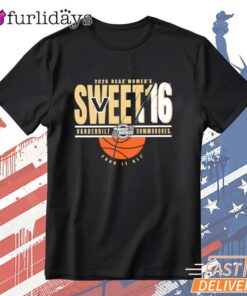Vanderbilt Commodores 2026 Women's March Madness Sweet 16 T-Shirt