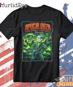 Vault Boy Apocalooza The Last Tour Ever Cartoon T-Shirt