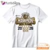 VCU Rams 2026 A-10 Basketball Tournament Champions T-Shirt
