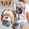 Washington Commanders God Bless America 250 Year Of Freedom T-Shirt