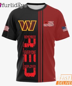 Washington Commanders Remember Everyone Deployed Limited T-Shirt