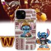 Washington Commanders Stitch Custom Name Phone Case