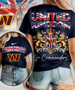 Washington Commanders United Kingdom Game T-Shirt