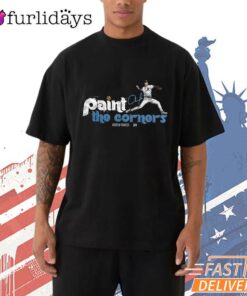 Andrew Painter Paint The Corners Philadelphia Phillies Signature T-Shirt