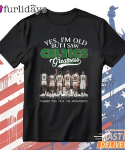 Boston Celtics Yes I’m Old But I Saw Legends Graphic T-Shirt