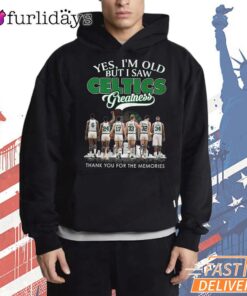 Boston Celtics Yes I’m Old But I Saw Legends Graphic T-Shirt
