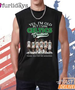 Boston Celtics Yes I’m Old But I Saw Legends Graphic T-Shirt