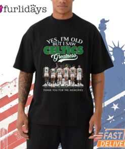 Boston Celtics Yes I’m Old But I Saw Legends Graphic T-Shirt