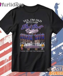 Detroit Pistons Yes I’m Old But I Saw Them All Legends T-Shirt