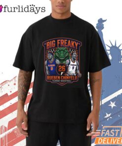Florida Gators Rueben Chinyelu Big Freak 90s Bootleg T-Shirt