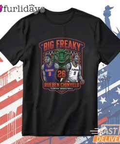 Florida Gators Rueben Chinyelu Big Freak 90s Bootleg T-Shirt