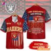 Las Vegas Raiders RED Remember Everyone Deployed On Fridays We Wear Red Custom Hawaiian Shirt