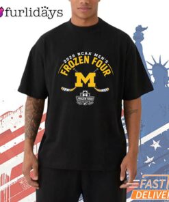 Michigan Wolverines 2026 Frozen Four NCAA Hockey Fan T-Shirt