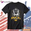 Morez Johnson REZ Michigan Wolverines Basketball Portrait T-Shirt