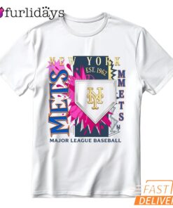 New York Mets 1962 MLB Cooperstown Neon Field Shock T-Shirt