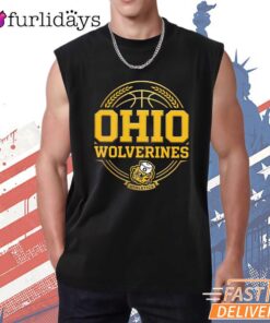 Ohio State Buckeyes Basketball Fan Graphic T-Shirt