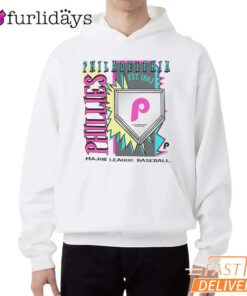 Philadelphia Phillies 1883 MLB Cooperstown Neon Field Shock T-Shirt