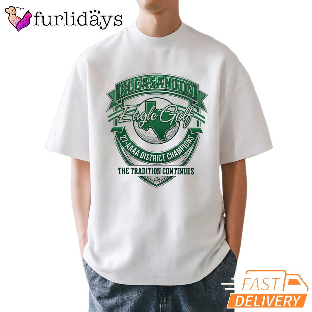 Pleasanton Eagles Football District Champions Graphic T-Shirt Pleasanton Eagles Football District Champions Graphic T-Shirt