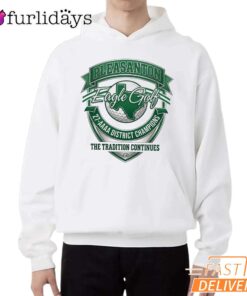 Pleasanton Eagles Football District Champions Graphic T-Shirt