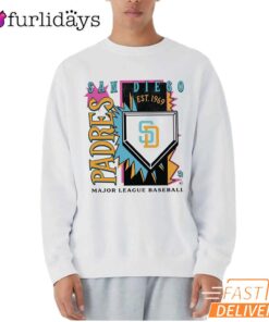 San Diego Padres 1969 MLB Cooperstown Neon Field Shock T-Shirt