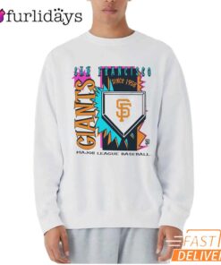 San Francisco Giants 1958 MLB Cooperstown Neon Field Shock T-Shirt